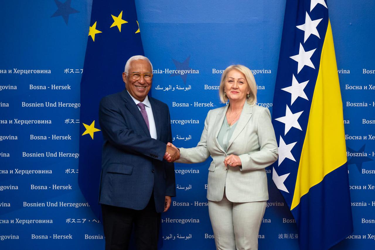 Borjana Krišto i Antonio Costa