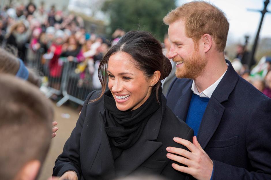 Britanski princ Harry i njegova supruga Meghan Markle