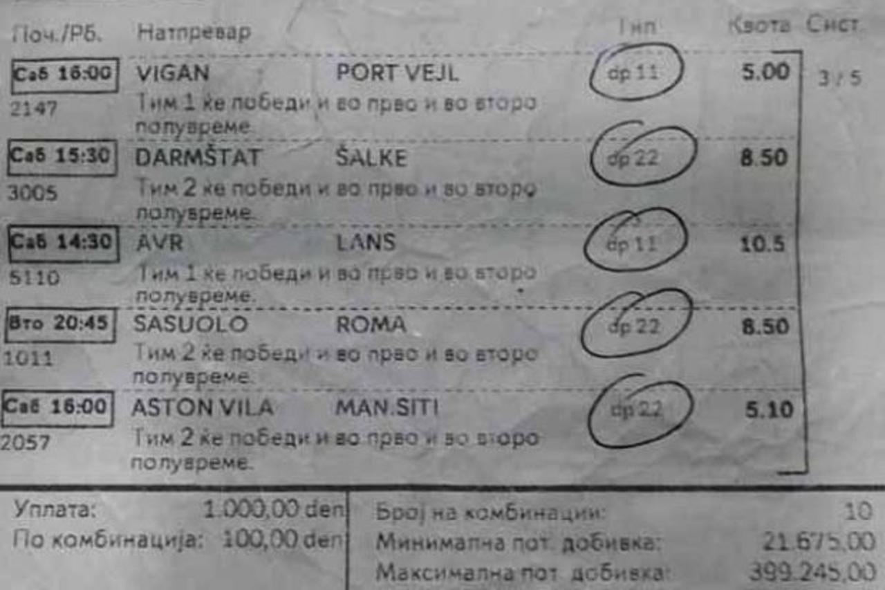 listić
