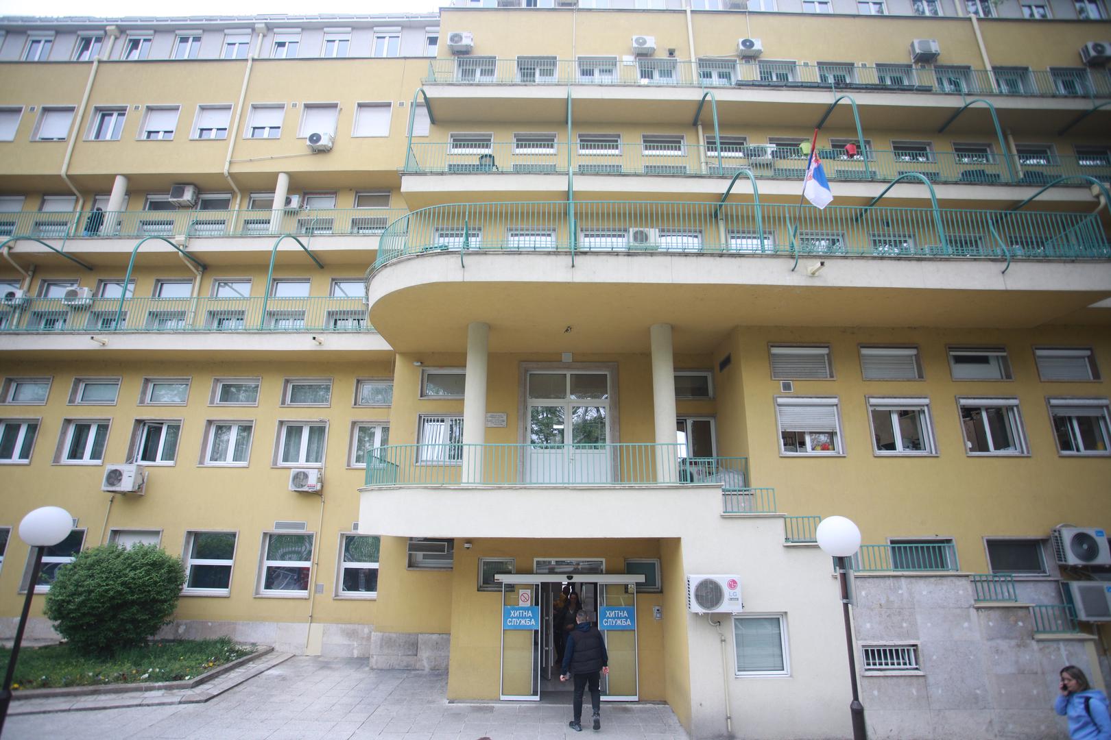 03, May, 2023, Belgrade - Three children were admitted to the Children's Clinic in Tirsova street, from the shooting at OS "Vladislav Ribnikar" in Vracar, whose actor is a 14-year-old seventh-grade student.03, maj, 2023, Beograd - U Deciju kliniku u Tirsovoj ulici, primljeno je troje dece, iz pucnjave u OS "Vladislav Ribnikar“ na Vracaru, ciji je akter ucenik sedmog razreda od 14 godina.  Photo: Milos Tesic/ATA Images/PIXSELL