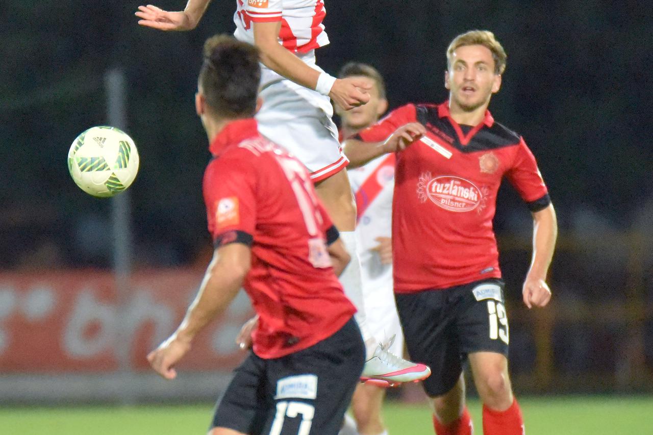 BiH,13.08.2016.Mostar,Stadion Bijeli brijeg,  Prvetvena nogometna utakmica   Zrinjski - Sloboda 2 -0 Photo:Stojan Lasic