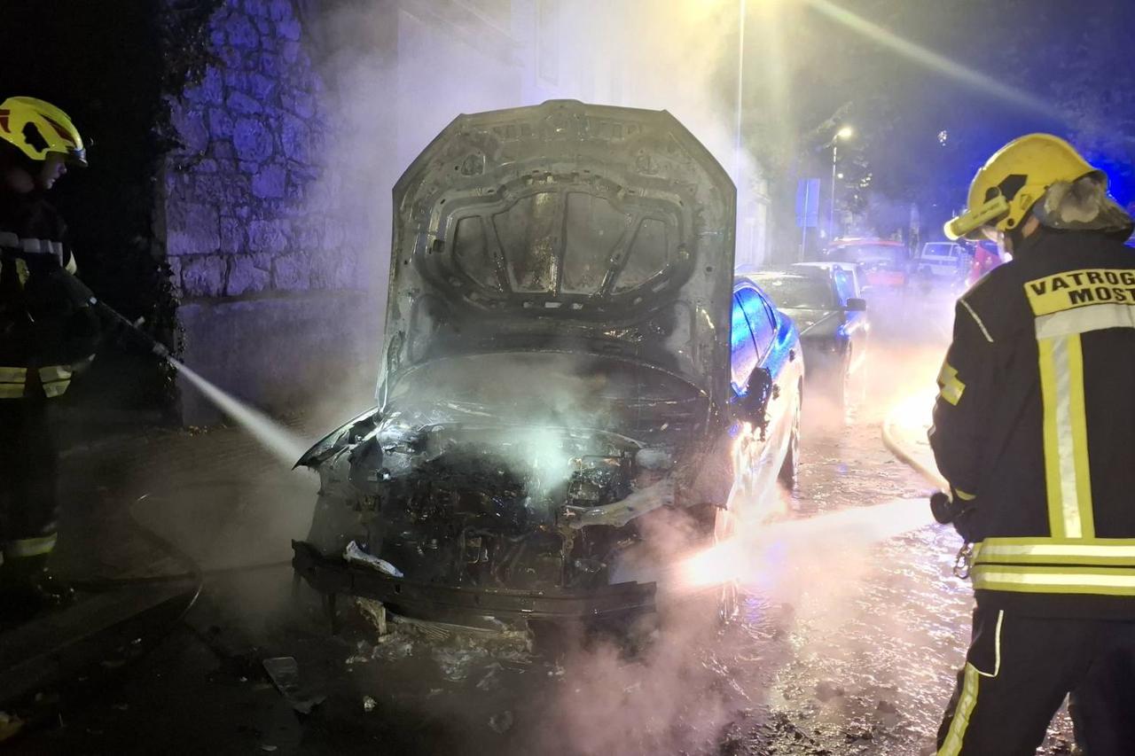 zapaljeno vozilo Kordić