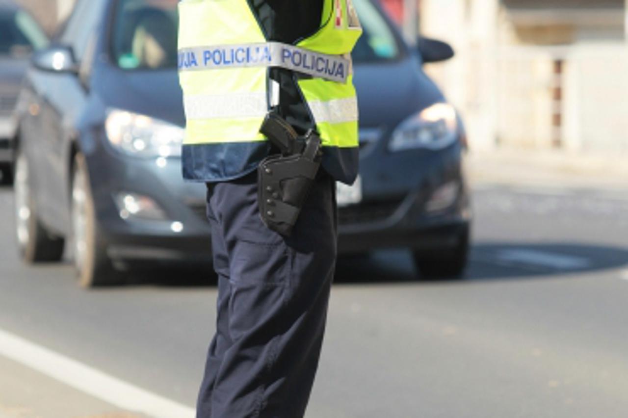 '05.03.2012., Koprivnica - Prometna policija - ilustracije. Photo: Marijan Susenj/PIXSELL'