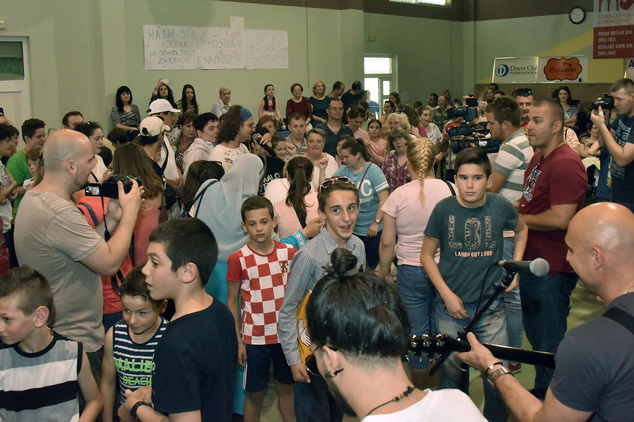 BiH,28.05.2016.Mostar , Stolnoteniska dvorana,  Zabava - koncert za djecu sa posebnim potrebama, Photo:Stojan Lasic