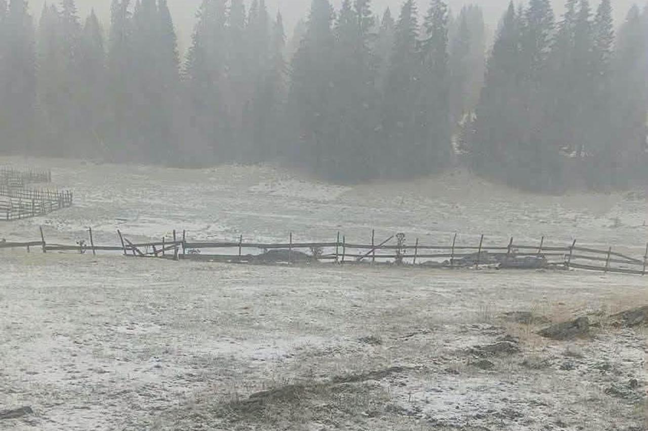 Vlašić snijeg prvi