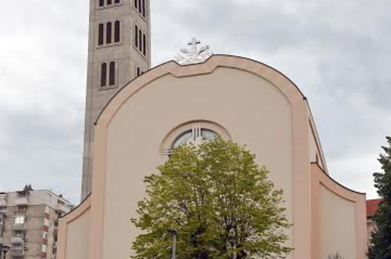 BiH,07.08.16.Mostar, Zvonik franjevacke crkve, Photo:Stojan Lasic