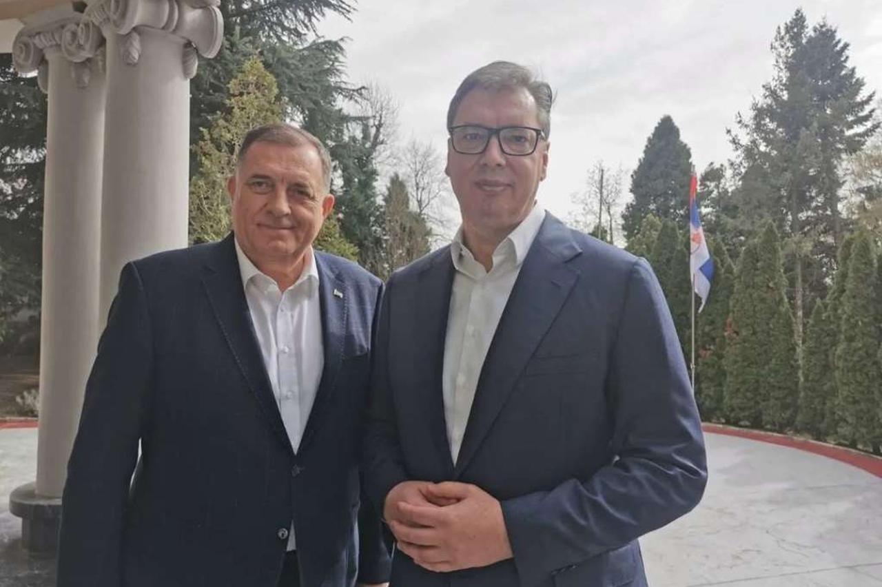 Milorad Dodik i Aleksandar Vučić