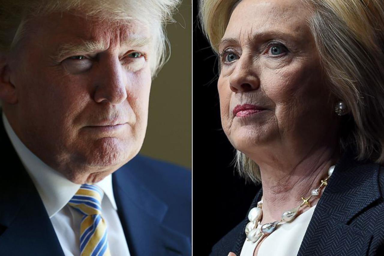 Hillary Clinton i Trump