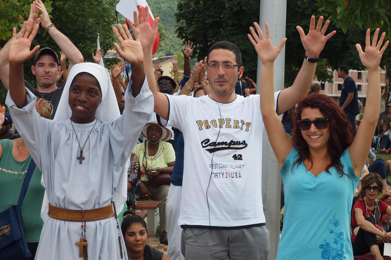Mladi u Medjugorje, Medjugorje,16.06.2016.Snimio:Marijan Sivrić
