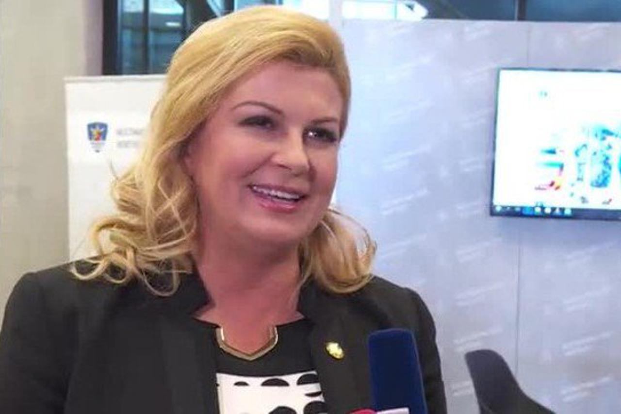 Kolinda Grabar Kitarovic u medjugorju