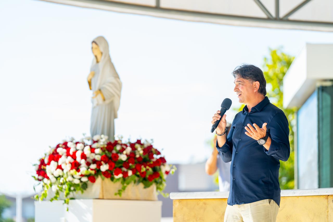 Zlatko Dalić na Mladifestu u Međugorju