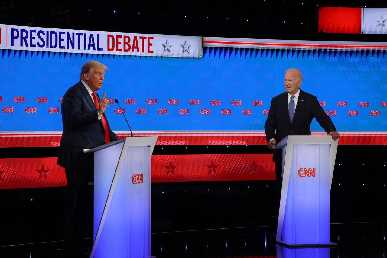 Biden i Trump