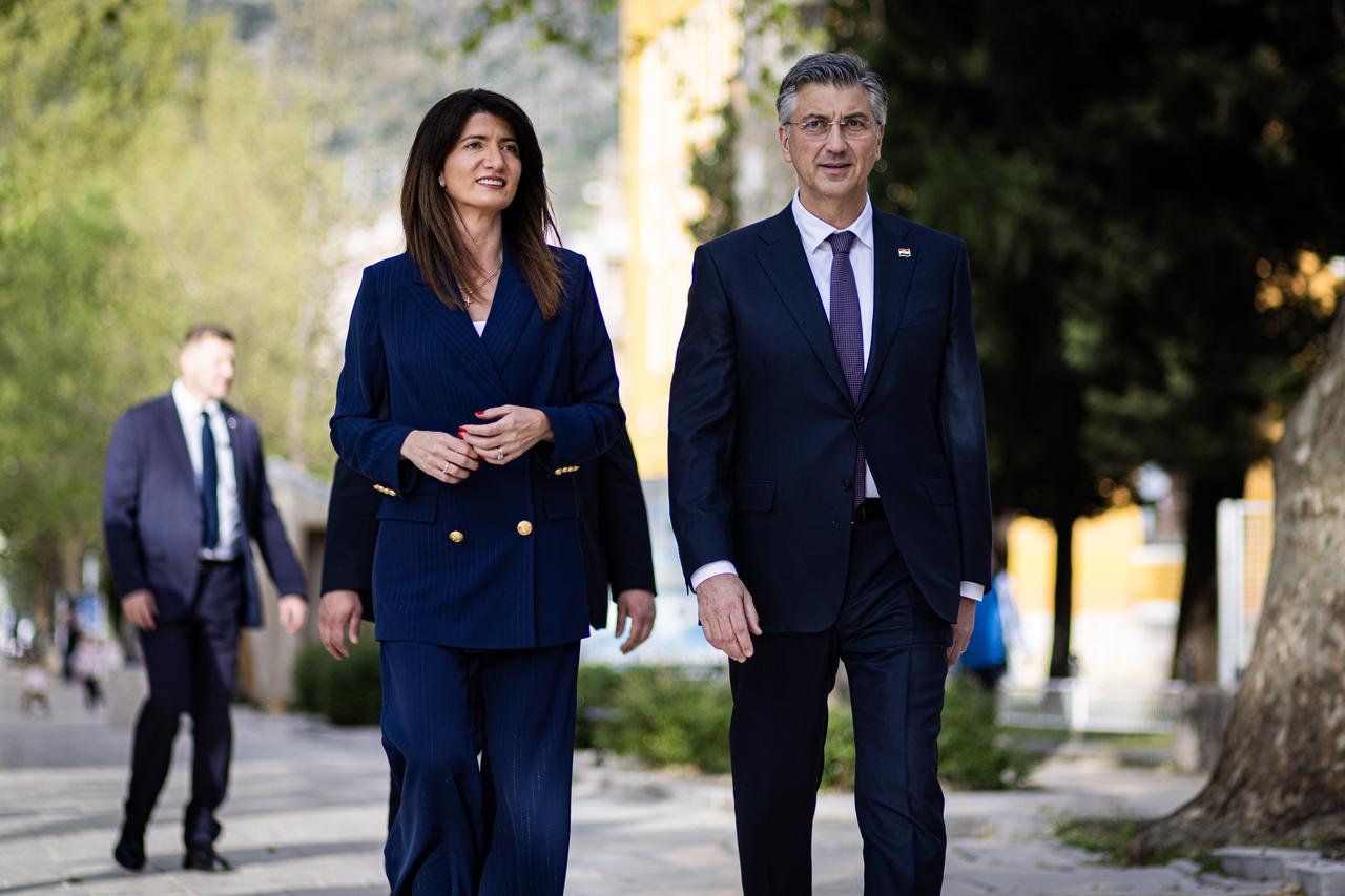 Andrej Plebković i Darijana Filipović