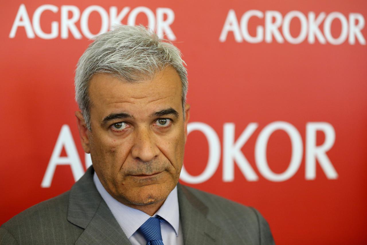 Ante Ramljak, the restructuring expert appointed by the Croatian government to lead the process is seen at Agrokor's headquarters in Zagreb, Croatia, April 21, 2017. Picture taken April 21, 2017. REUTERS/Antonio Bronic