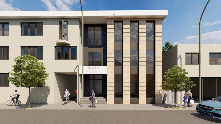 projekt gradska vijećnica orašje