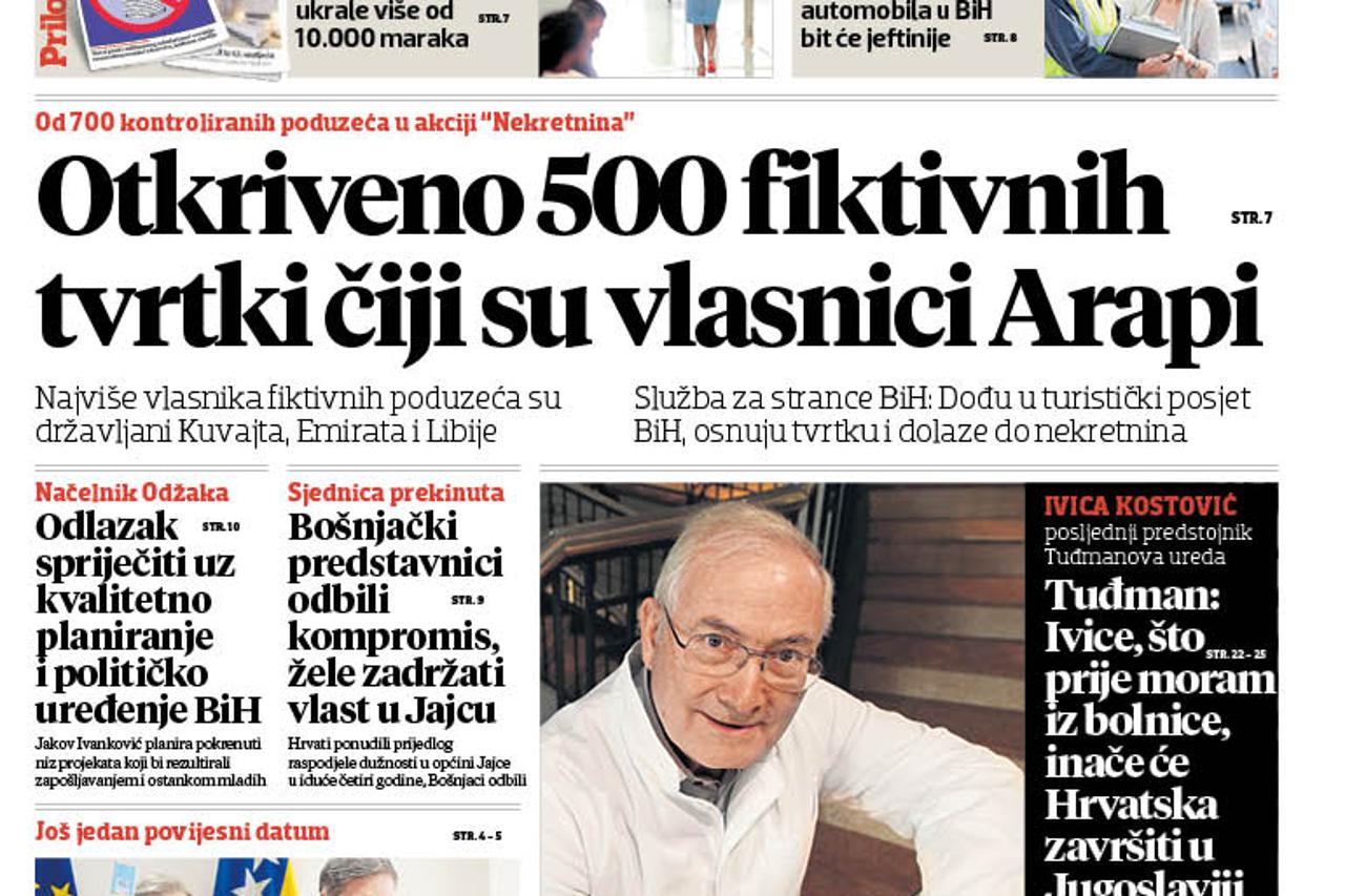 bih 10122016 naslovnica