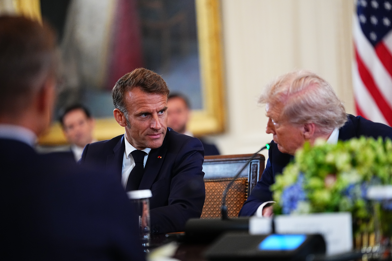 Macron i Trump