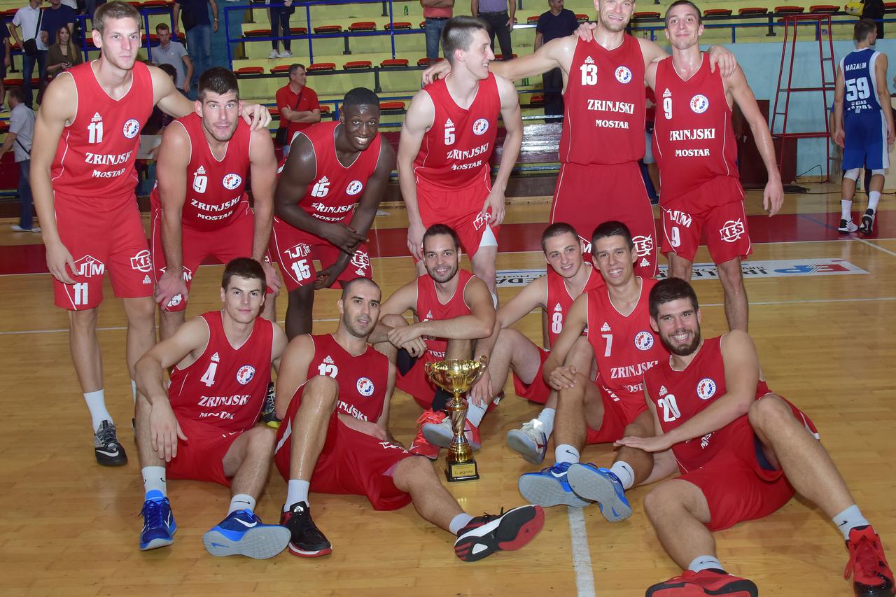 BiH,17.09.2016.Mostar,Dvorana Bijeli brijeg  Memorijalni kosarkaski turnir Marjofil Dzidic  Zrinjski _ Zadar 85-81 Photo:Stojan Lasic