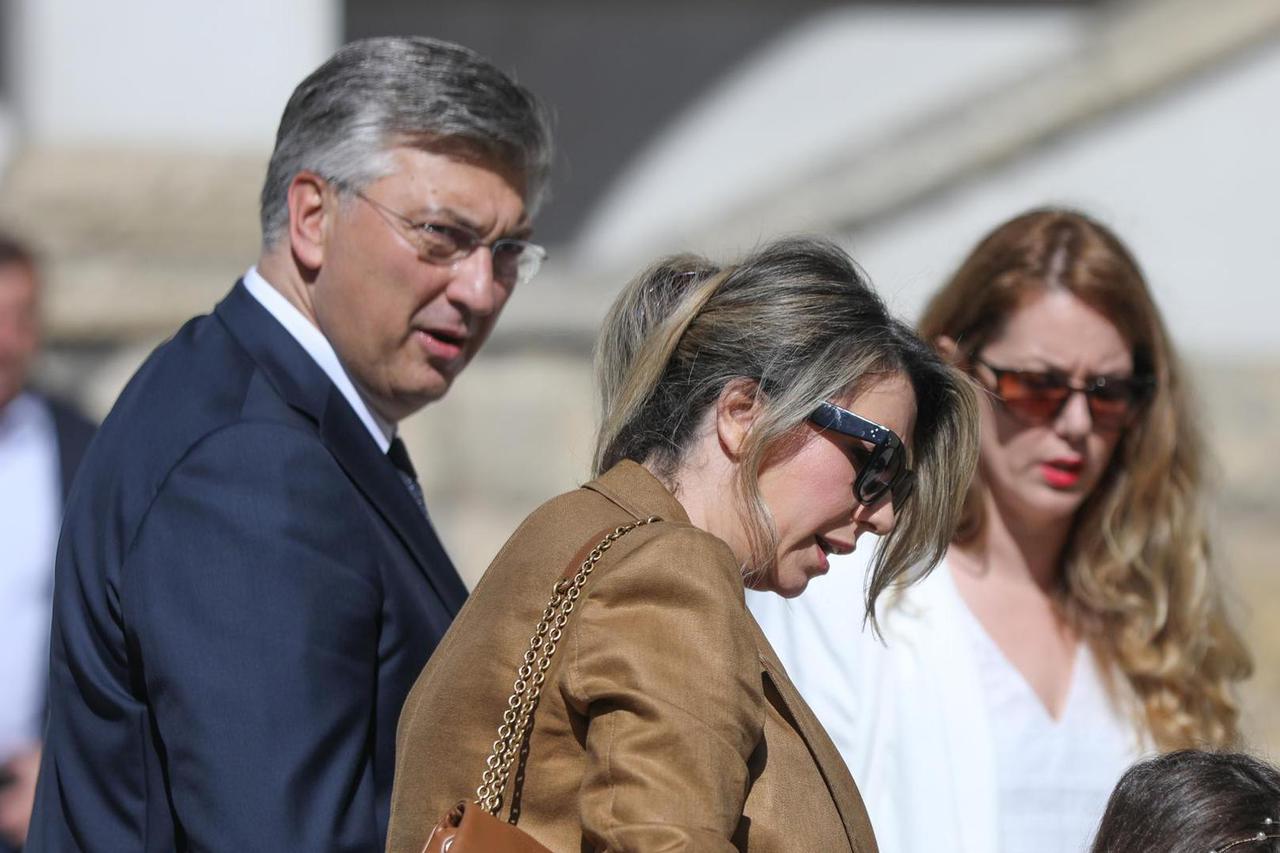 Andrej Plenković i supruga