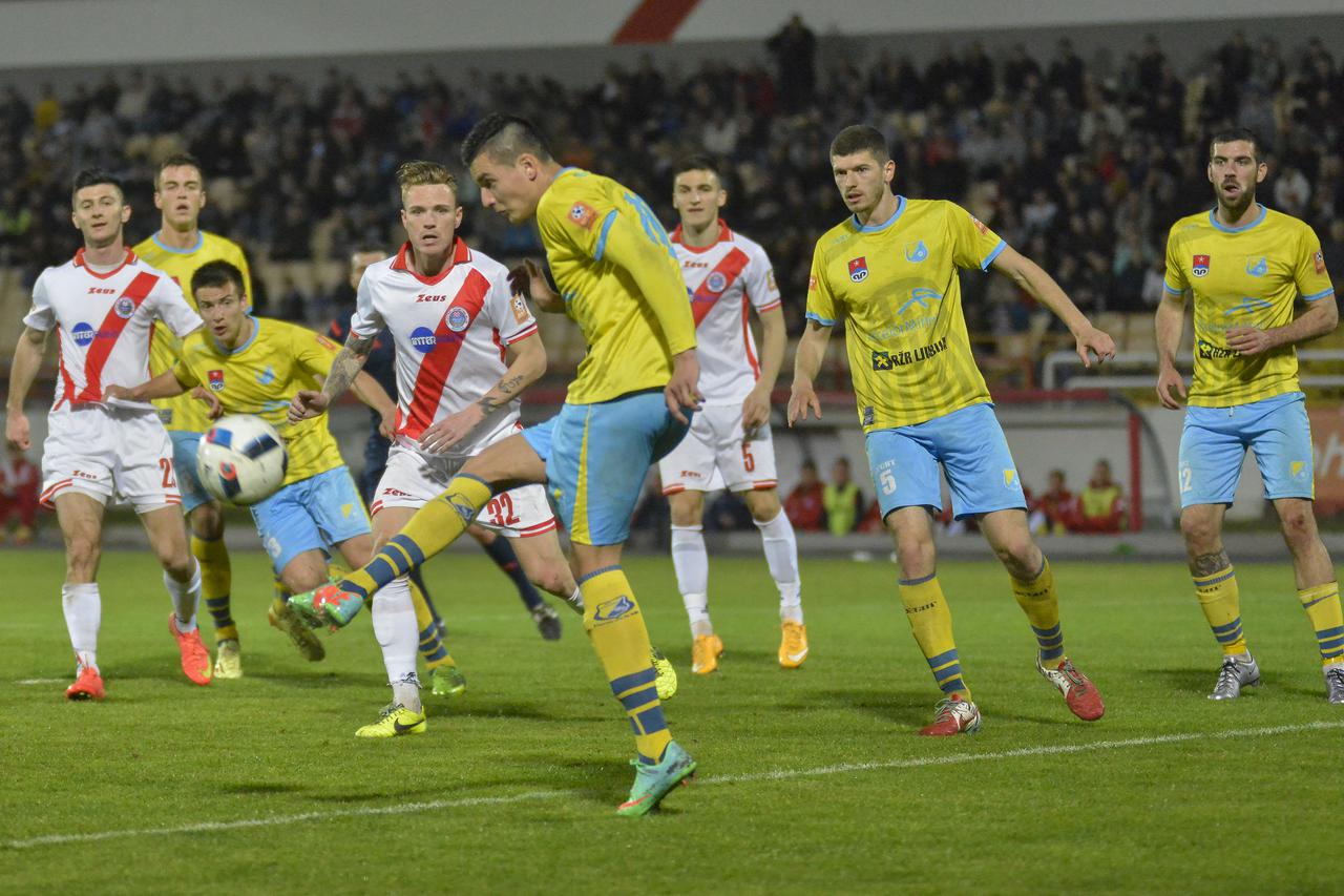 BiH,19.03.2016.Mostar Stadion Bijeli brijeg,  Prvetvena nogometna utakmica   Zrinjski -Rudar 2-1 Photo:Stojan Lasic