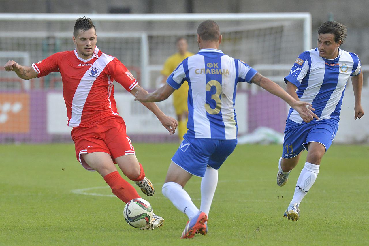 BiH,13.09.2015.Mostar Stadion Bijeli brijeg,  Prvetvena nogometna utakmica   Zrinjski -Slavija 4-0 Photo:Stojan Lasic
