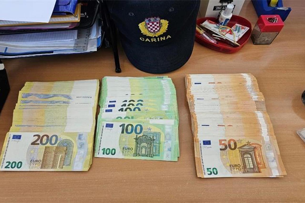 zaplijenjeni euri