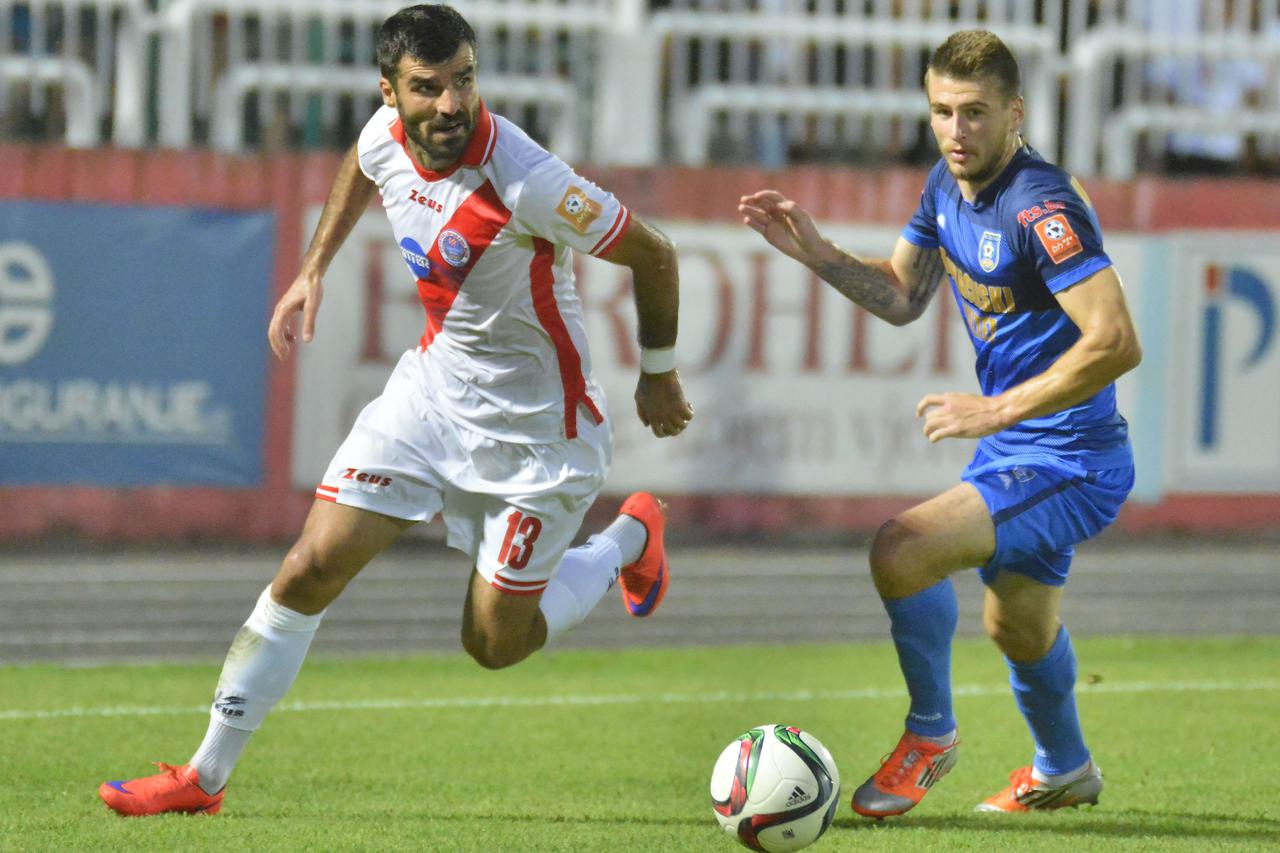 BiH,08.08.2015.Mostar Stadion Bijeli brijeg,  Prvetvena nogometna utakmica   Zrinjski - Travnik 1-0 Photo:Stojan Lasic