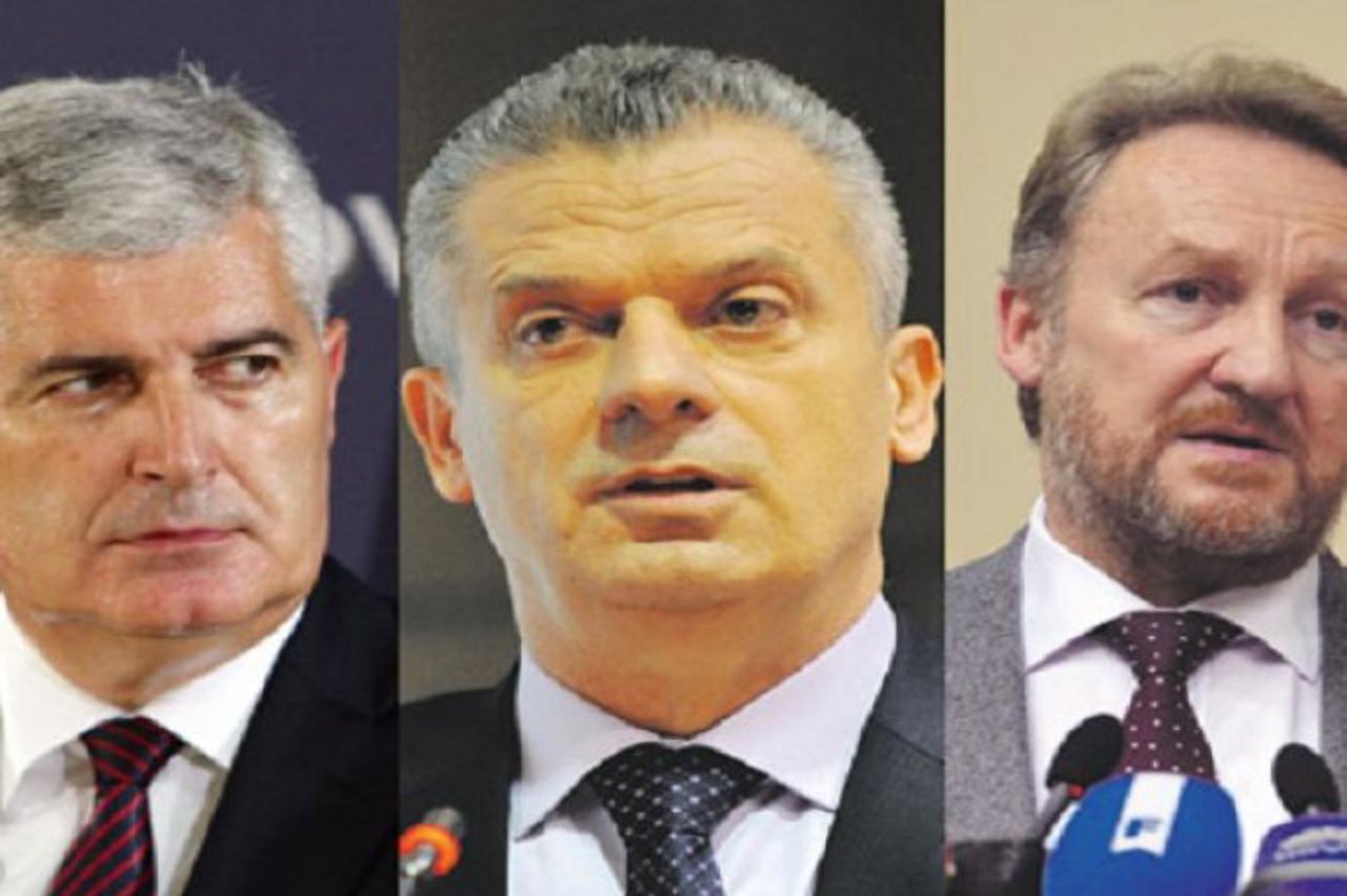 Čović, Izetbegović, Radončić