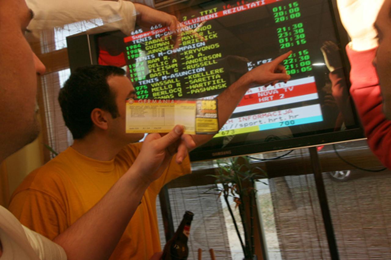 zagreb161106  ilustracija kladionice,kladjenje  snimio igor sambolec  -mag-