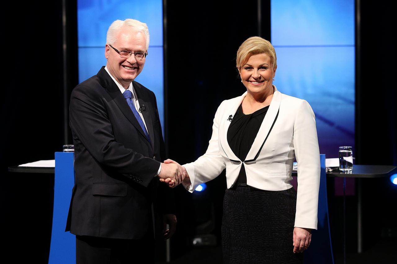 Ivo Josipović i Kolinda Grabar Kitarović