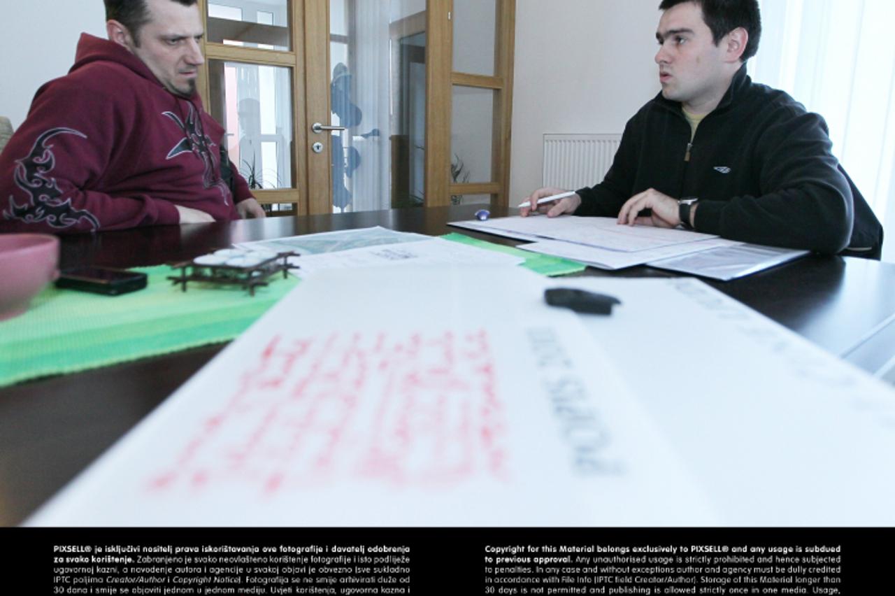 '14.04.2011., Koprivnica - Popis stanovnistva na podrucju grada Koprivnice i prigradskog naselja Jagnjedovac.  Photo: Marijan Susenj/PIXSELL'