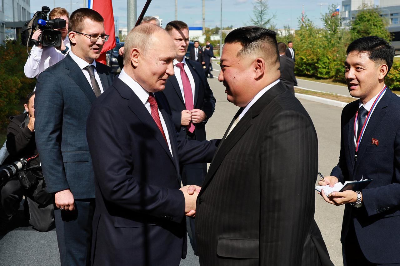 Putin i Kim Jong Un