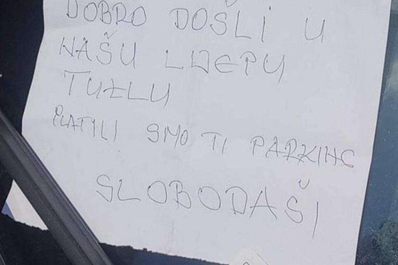 poruka turisti u Tuzli