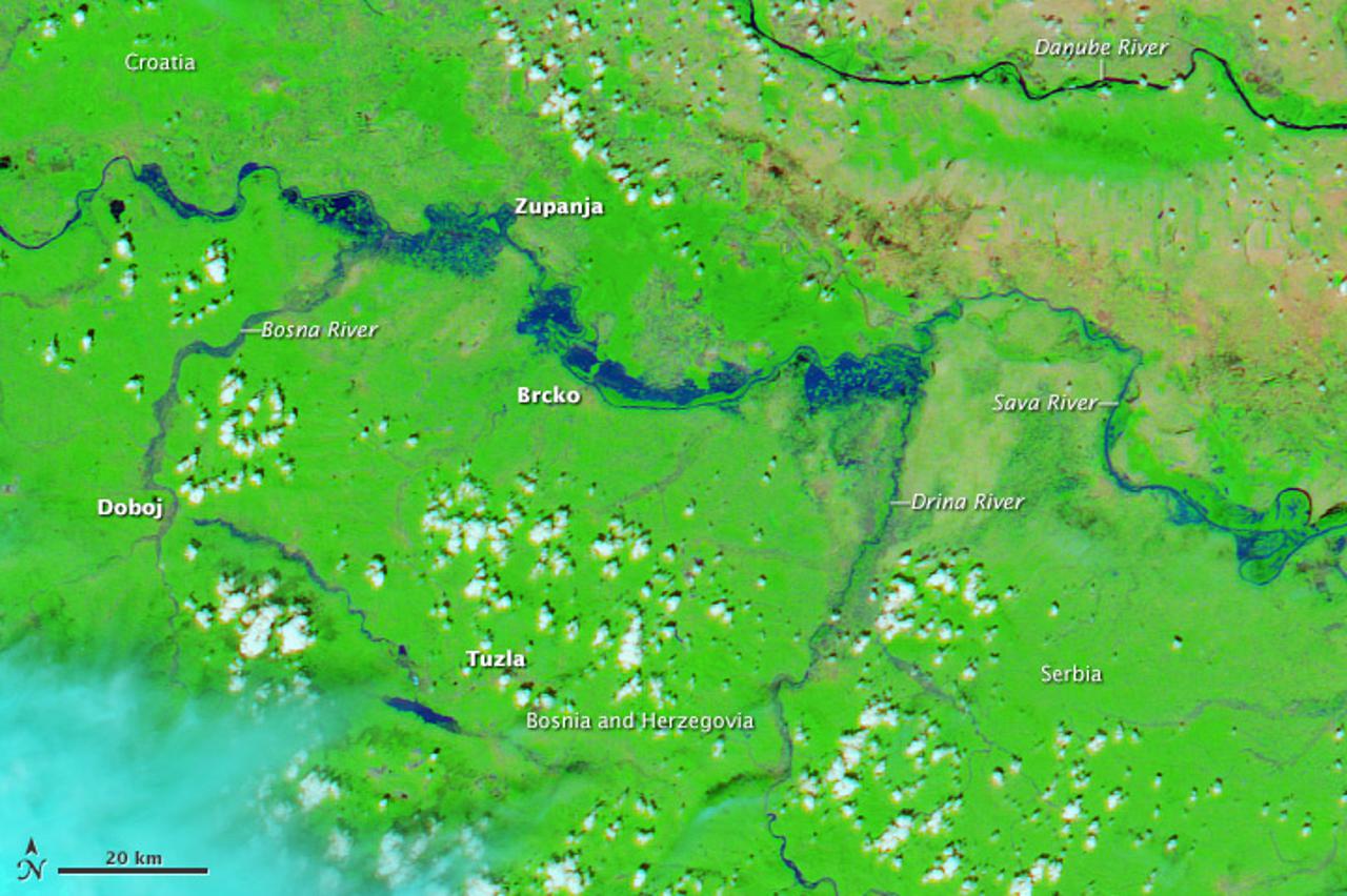 poplave NASA