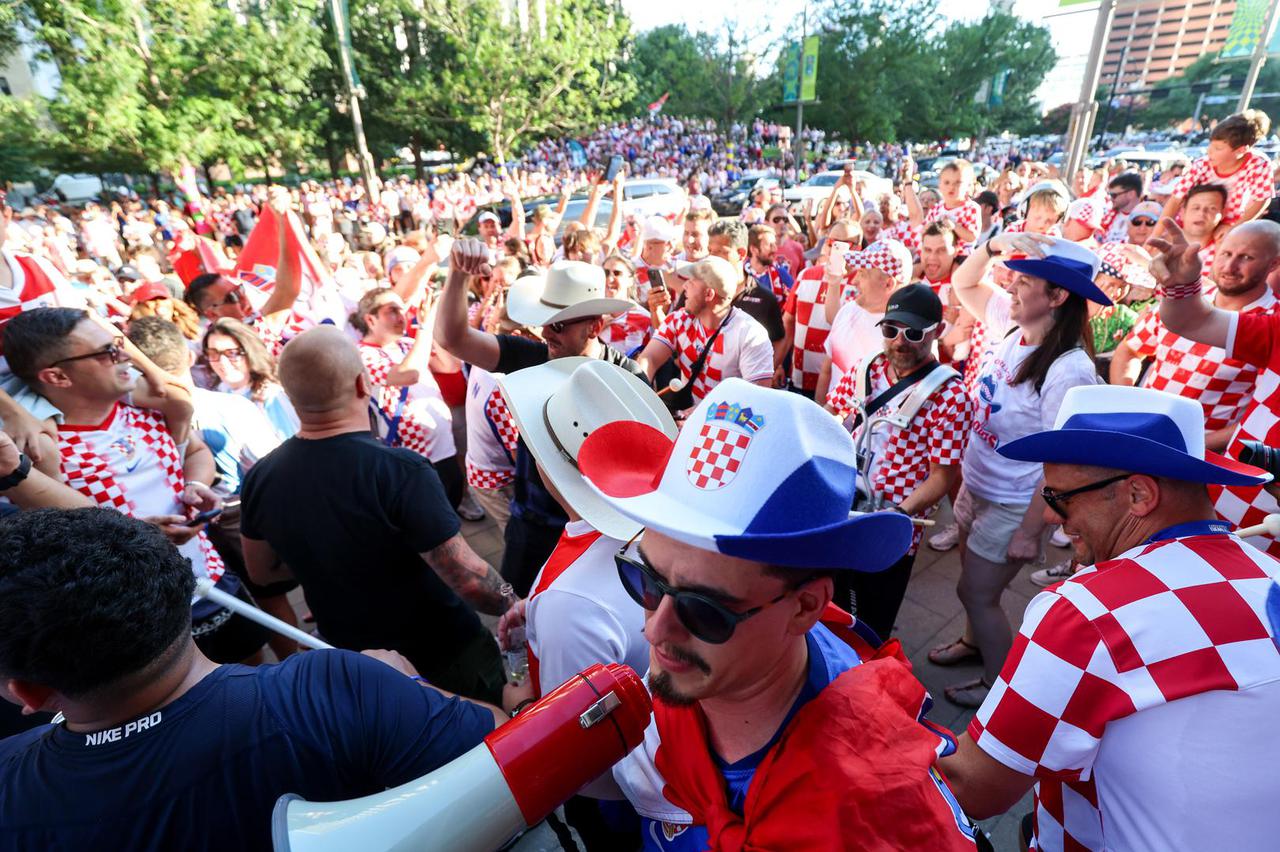 hrvatski navijači u Dallasu