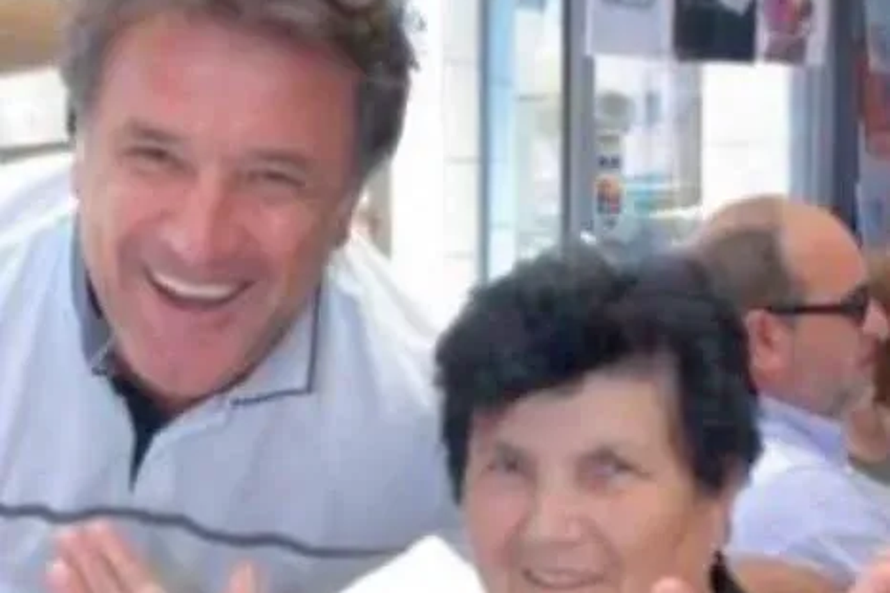 Zdravko Mamić i majka Lucija