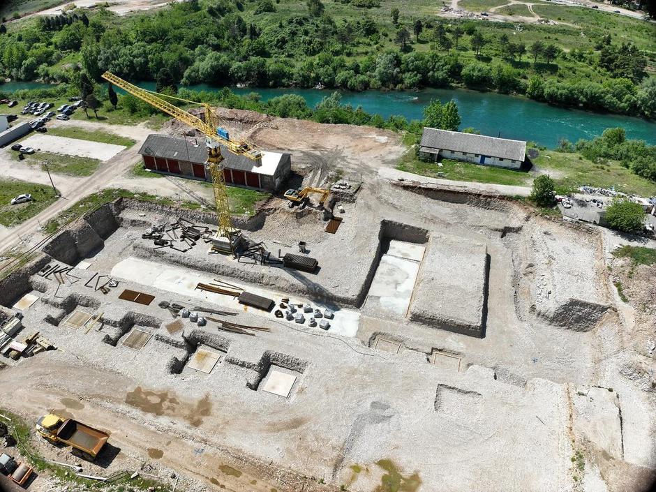 olimpijski bazen Mostar - radovi