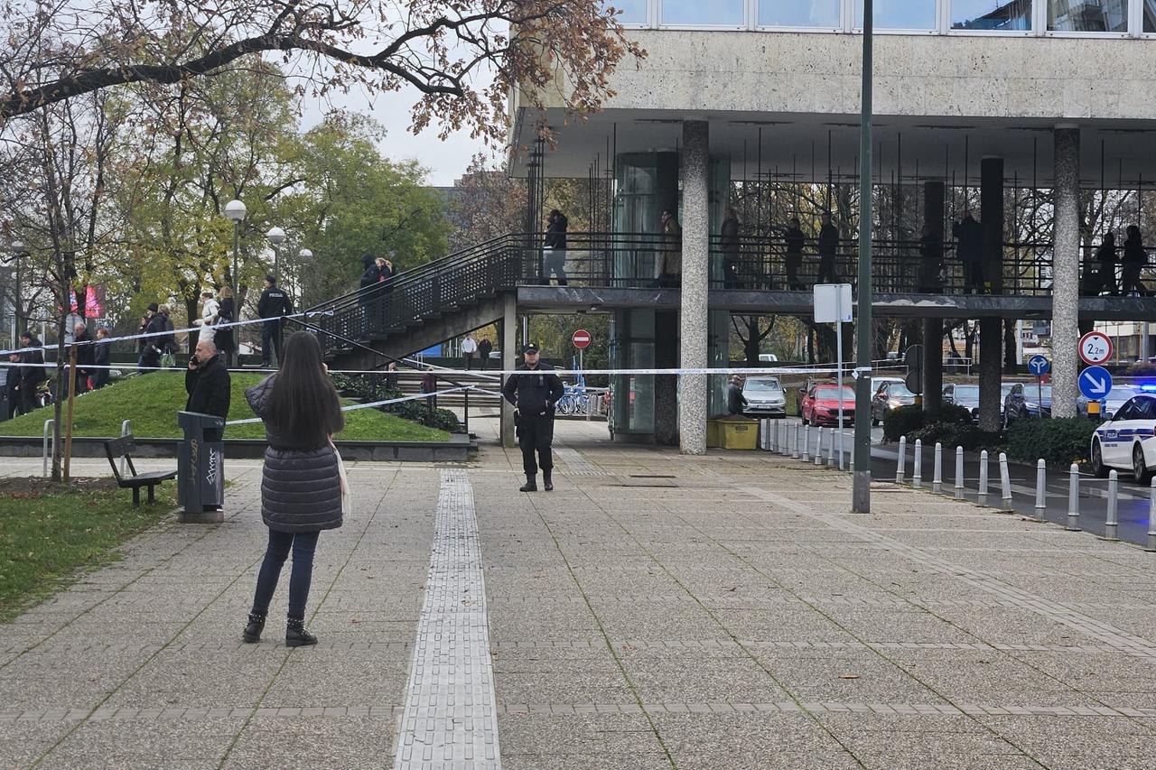 dojava o bombi u Zagrebu