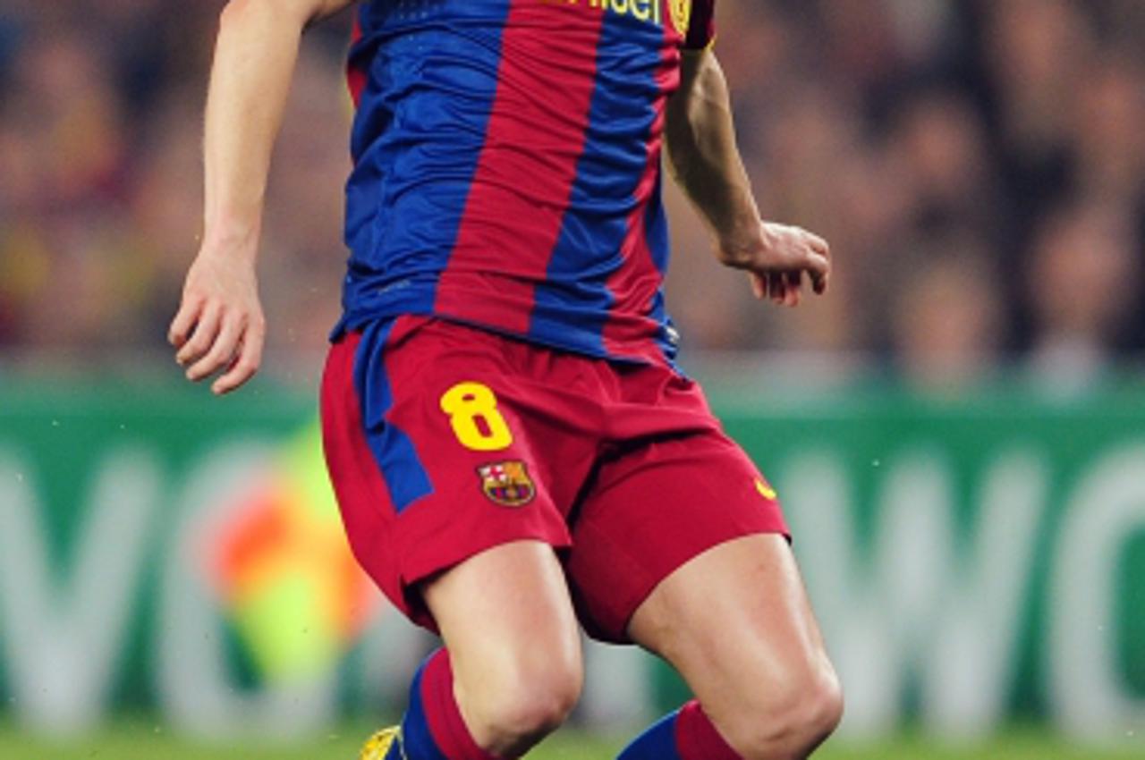 'Andres Iniesta, Barcelona Photo: Press Association/Pixsell'