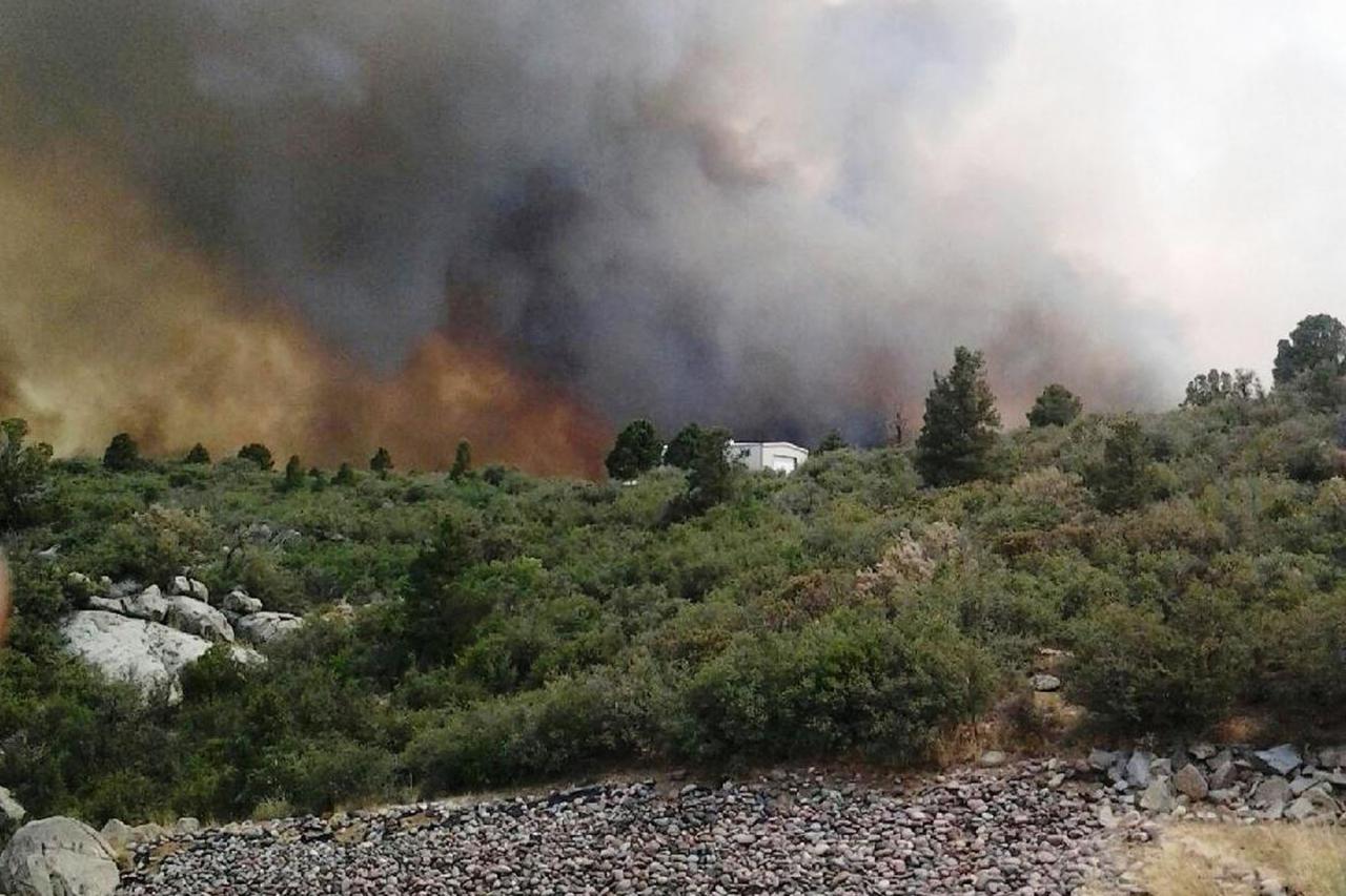 požar,američki vatrogasci,arizona