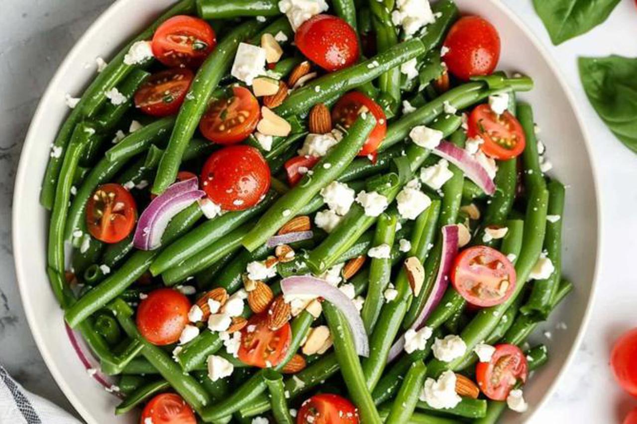 Salata od mahuna i cherry rajčica