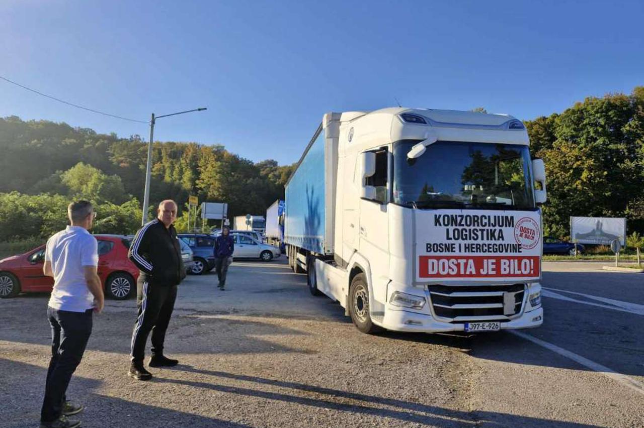 prosvjed prijevoznika