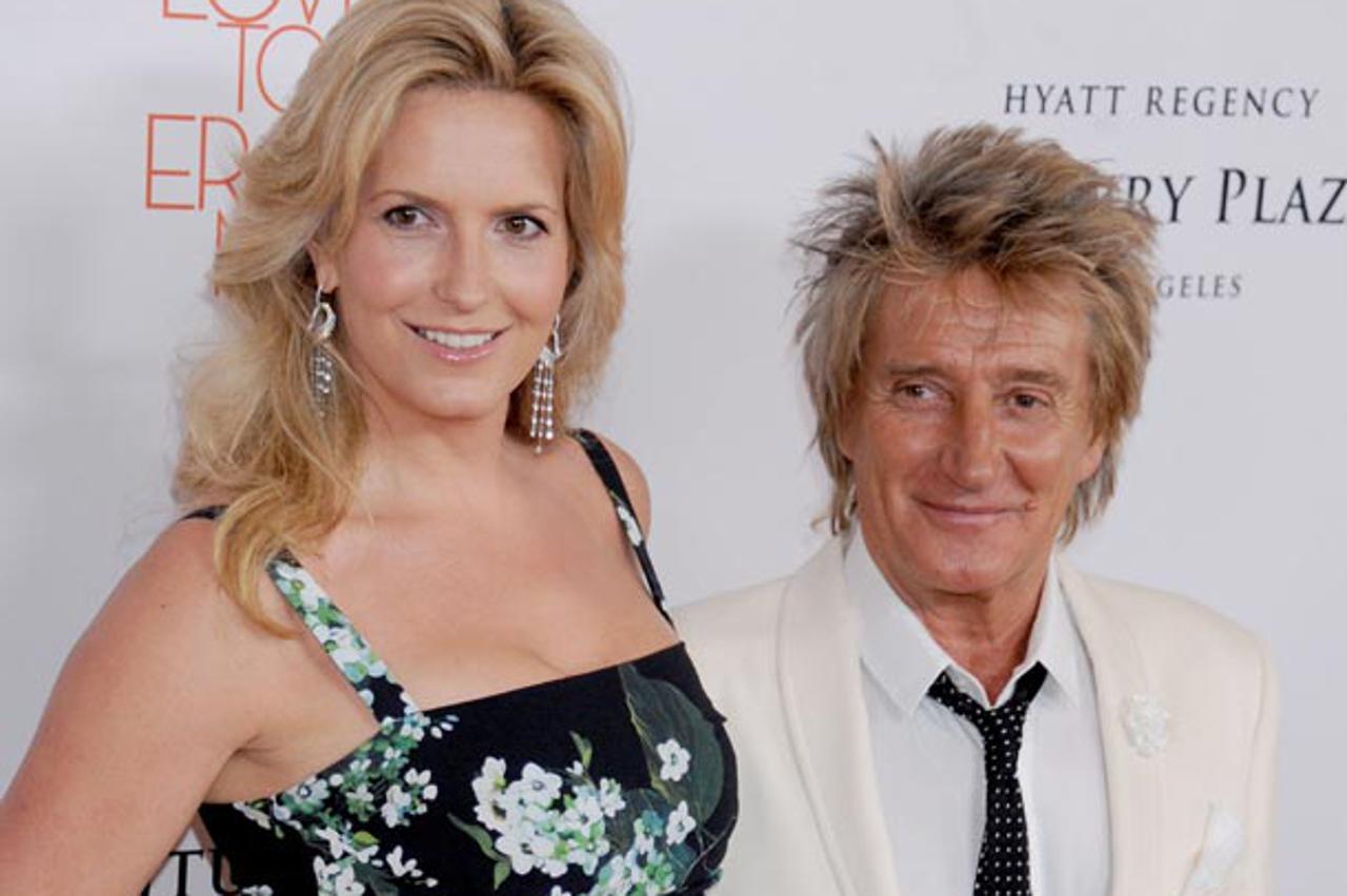Rod Stewart i Penny Lancaster