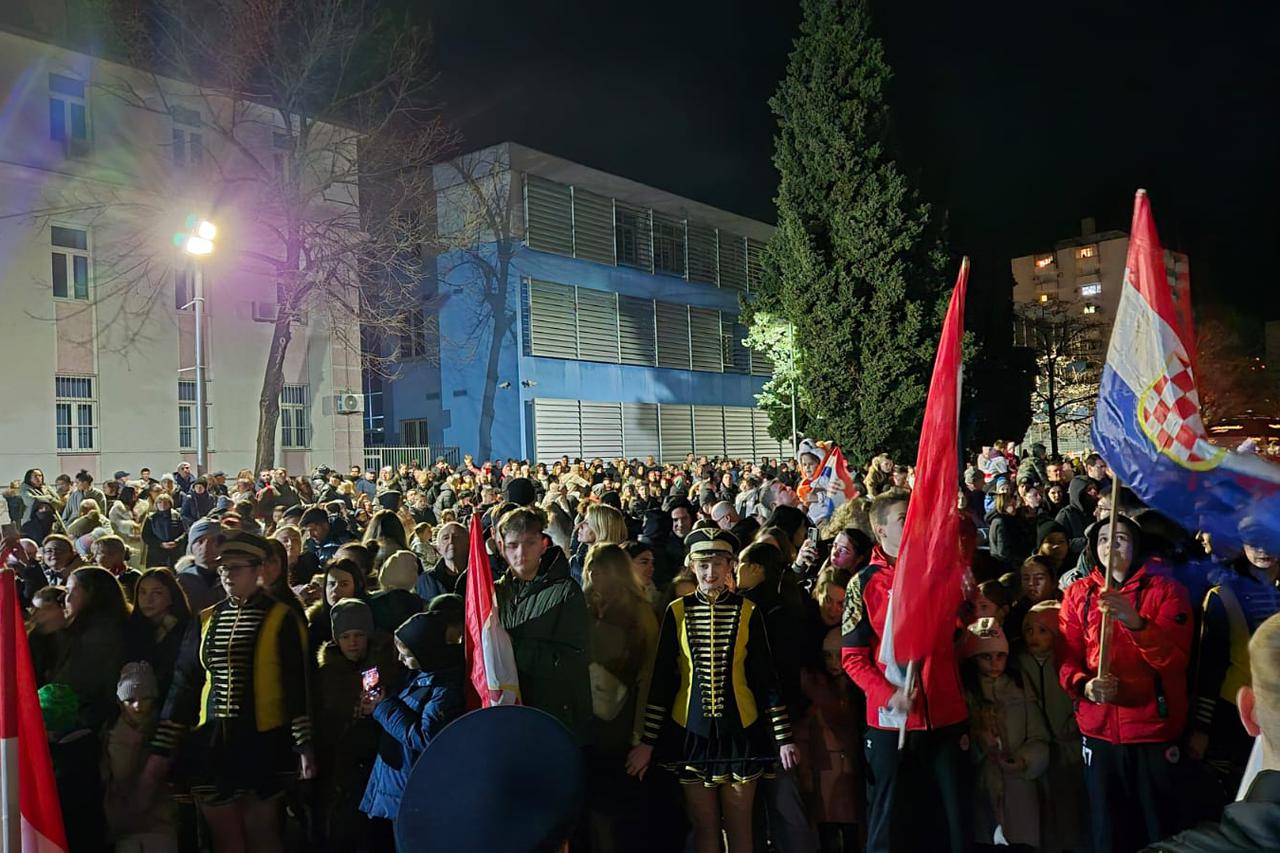 Doček rukometaša u Mostaru