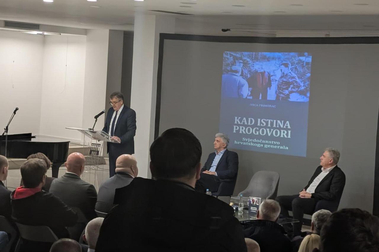 Detalj s predstavljanja knjige u Mostaru