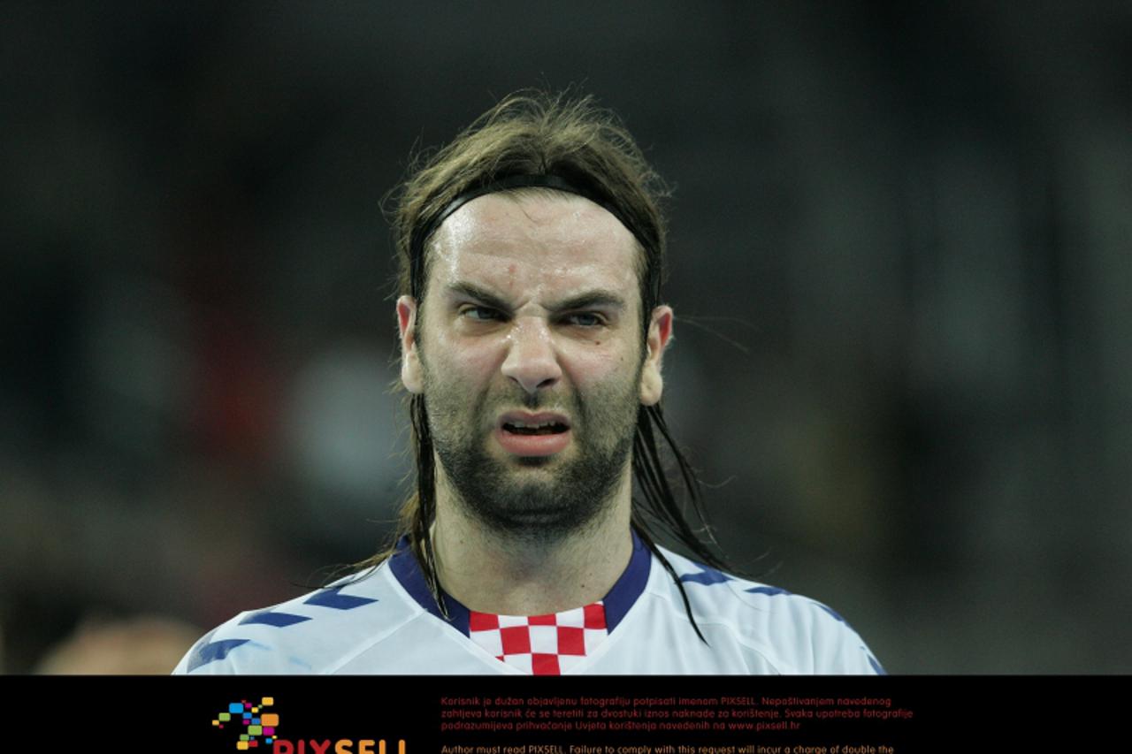 '27.03.2011., Arena, Laniste bb, Zagreb - 1/8 finala rukometne Lige prvaka izmedju RK Croatia Osiguranje Zagreb - HC Rhein-Neckar Lowen. Ivano Balic. Photo: Sanjin Strukic/PIXSELL'
