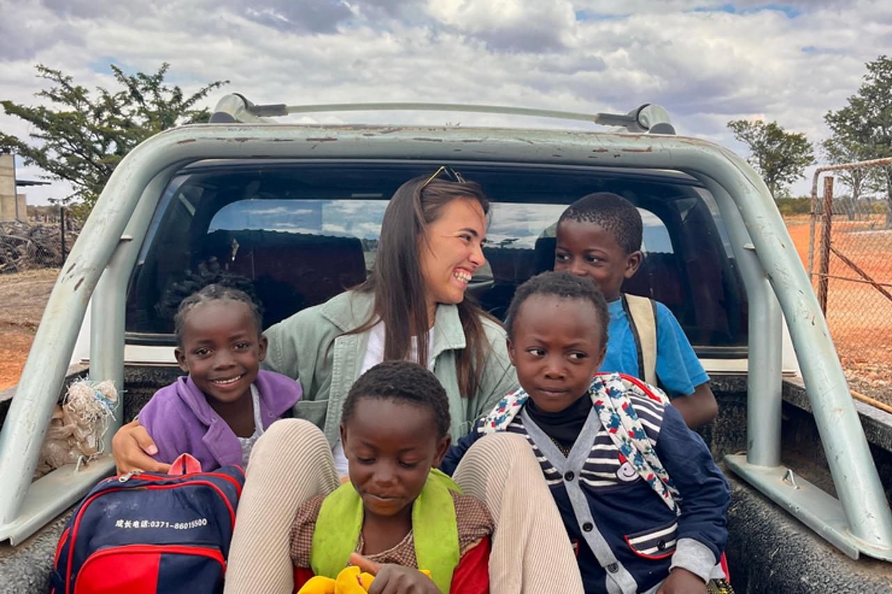 Laura Latina Zovko u Africi