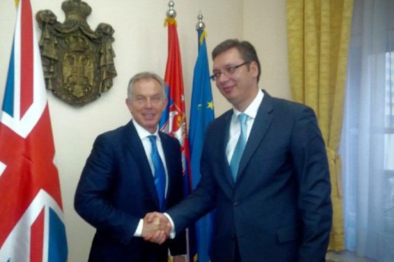 Tony Blair,Aleksandar Vučić