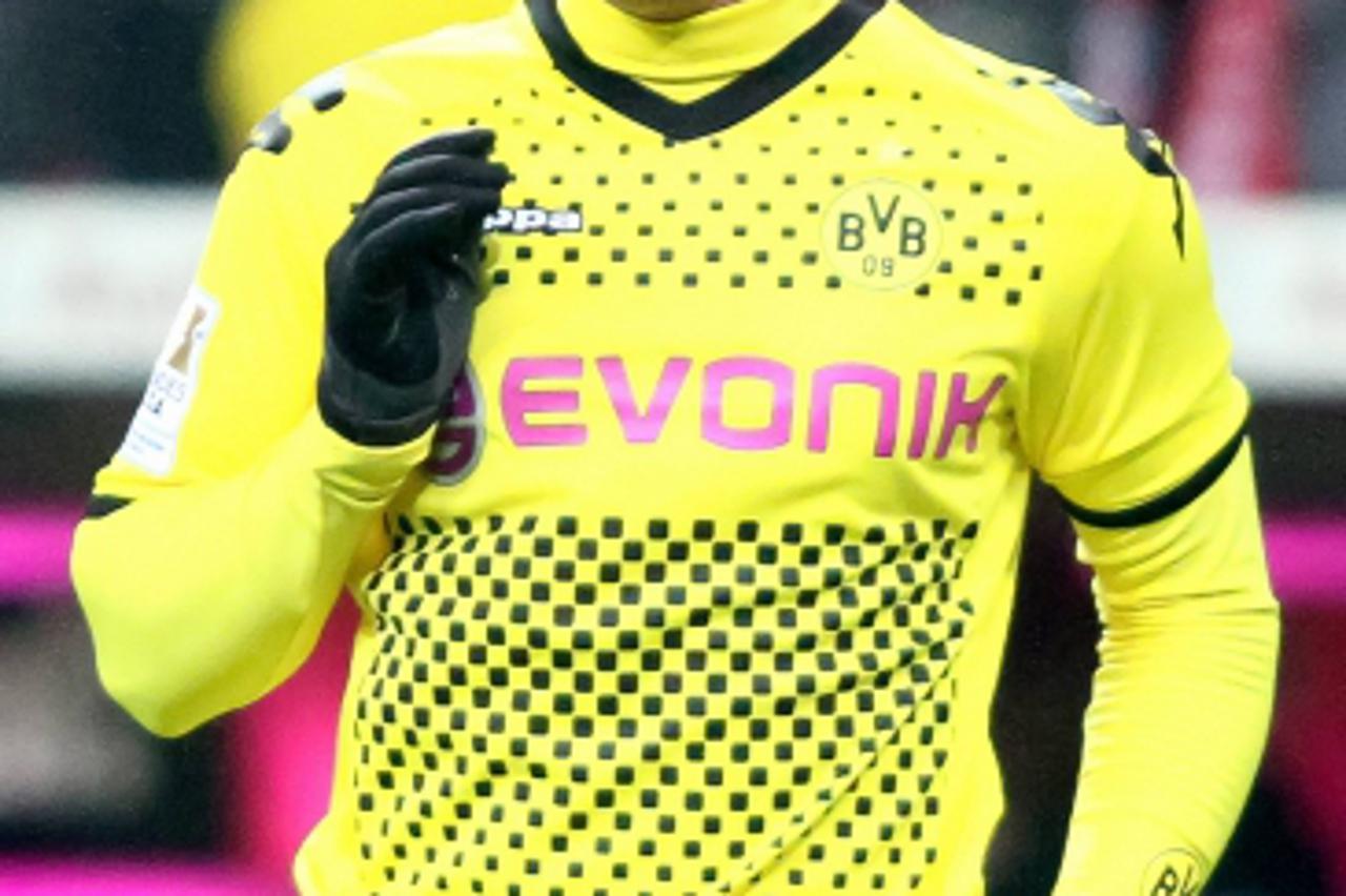 \'19.11.2011, Allianz Arena, Muenchen, GER, 1.FBL,  FC Bayern Muenchen vs. Borussia Dortmund, im Bild  Mario Goetze (G tze) (BVB #11) // during the match FC Bayern Muenchen vs  Borussia Dortmund, on 2