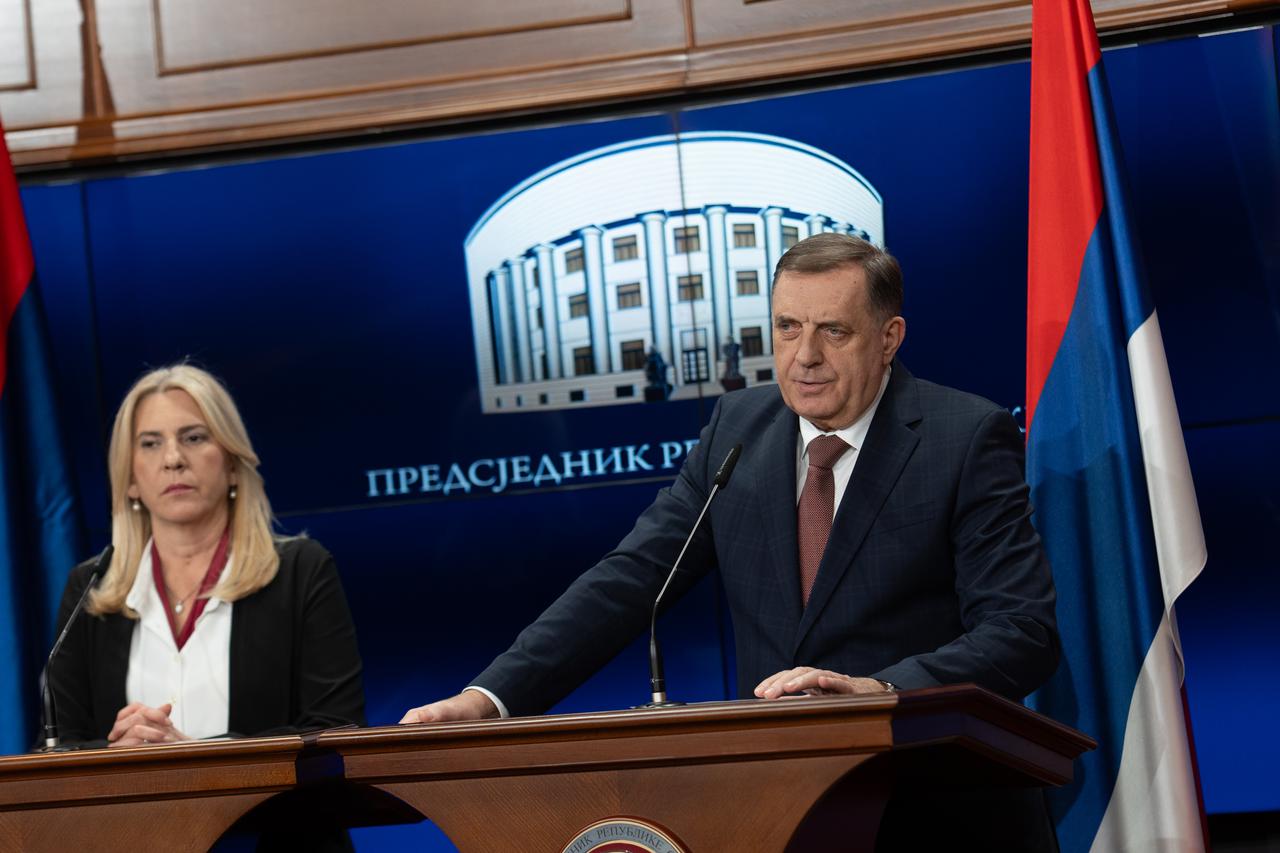 Milorad Dodik i Željka Cvijanović